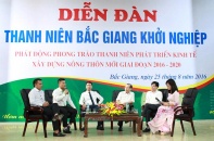 Bắc Giang ra mắt CLB Hỗ trợ thanh niên khởi nghiệp