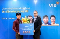 Vay tiền VIB, nhận học bổng 1 tỷ đồng