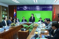 Nhà máy sữa Angkor của Vinamilk đón Đoàn đại biểu Quốc hội Việt Nam