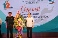 Viettel Thái Bình kỷ niệm 12 năm kinh doanh dịch vụ di động và giới thiệu sản phẩm mới