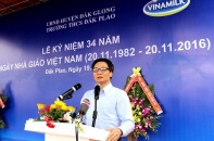 Vinamilk tiên phong đưa Sữa học đường lên Đắk Nông