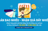 MyFace tung khuyến mãi "bán bao nhiêu nhận quà bấy nhiêu"