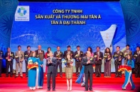 Tân Á Đại Thành "bội thu" giải thưởng