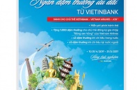 “Ngàn dặm thưởng cùng thẻ VietinBank”