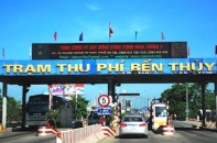 Chính thức miễn phí qua trạm Bến Thủy 1 với cư dân địa phương