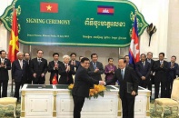 Ký kết Thỏa thuận khung Kết nối hai nền kinh tế Việt Nam - Campuchia