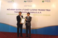 Trang trại nuôi heo thịt của Anova đạt chứng nhận Global GAP