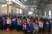 FrieslandCampina Việt Nam trao tặng hơn 17.500 ly sữa cho trẻ em vùng lũ