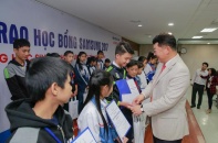 Samsung trao tặng 600 suất học bổng cho học sinh Việt Nam