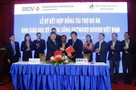 BIDV chi nhánh Bình Định tài trợ Dự án Trường Giáo dục Kỹ năng sống Outward Bound Việt Nam 