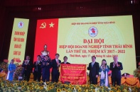 Thái Bình tổ chức thành công Đại hội Hiệp hội doanh nghiệp tỉnh lần thứ III