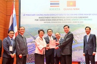 Tập đoàn Amata đầu tư 155 triệu USD phát triển KCN Sông Khoai 714 ha tại Quảng Ninh