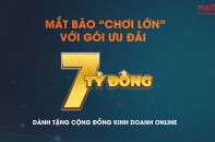 Mắt Bão tung ưu đãi hơn 7 tỉ đồng cho cộng đồng kinh doanh online