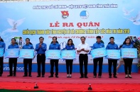 Thái Bình: Ra quân Thanh niên tình nguyện hè và tiếp sức mùa thi 2018