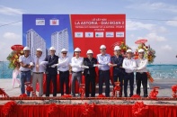 Khu căn hộ La Astoria giai đoạn 2 và 3 cất nóc vượt tiến độ