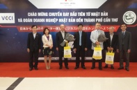 Sân bay Cần Thơ đón chuyến bay charter đầu tiên từ Nhật Bản
