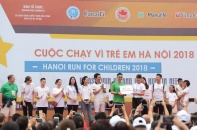 500 nhân viên và đại lý của Manulife Việt Nam tham gia cuộc chạy vì trẻ em Hà Nội 2018