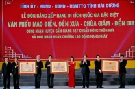 Huyện Cẩm Giàng, Hải Dương đón nhận các danh hiệu cao quý