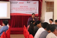 Chia sẻ kinh nghiệm xây dựng năng lực cộng đồng ứng phó biến đổi khí hậu tại ĐBSCL