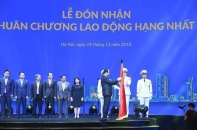 Tập đoàn Tân Á Đại Thành đón nhận Huân chương Lao động hạng Nhất