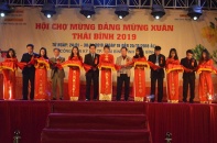 200 gian hàng tham gia Hội chợ Xuân Thái Bình 2019