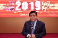 Bộ trưởng Nguyễn Chí Dũng chúc Tết đầu năm: Đoàn kết, trí tuệ, bản lĩnh, tiếp tục đà đổi mới, sáng tạo