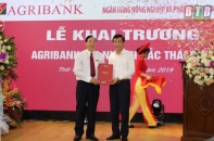 Ngân hàng nông nghiệp và phát triển nông thôn Việt Nam (Agribank): Khai trương Chi nhánh Bắc Thái Bình