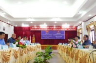 Bộ trưởng Nguyễn Chí Dũng cam kết hỗ trợ và đồng hành với tỉnh Hủa Phăn (Lào)
