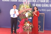 Phó Thủ tướng Vương Đình Huệ dự lễ khai giảng năm học mới tại Thái Bình