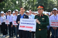 Trồng hơn 2.000 cây Thông Mã Vĩ tại Khu di tích Đá Chông - K9, Hà Nội