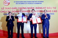 TP. Hồ Chí Minh trao giấy phép cho 9 dự án, tổng vốn lên đến hơn 777 triệu USD