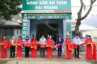 Liên minh Hợp tác xã tỉnh Ninh Bình khai trương gian hàng nông sản an toàn