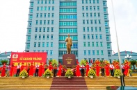 Nam Định: Khánh thành tượng đài Chủ tịch Hồ Chí Minh nhân kỷ niệm 130 năm ngày sinh của Bác