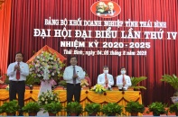Đảng bộ Khối doanh nghiệp tỉnh Thái Bình tổ chức thành công Đại hội lần thứ IV