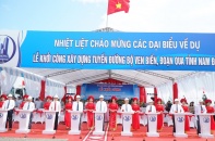 Nam Định: Khởi công tuyến đường bộ ven biển vốn đầu tư gần 2.700 tỷ
