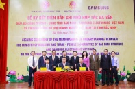 Samsung cam kết hỗ trợ phát triển doanh nghiệp Việt Nam tại Bắc Ninh