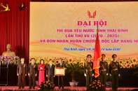 Thái Bình: Đại hội thi đua yêu nước lần thứ VII, đón nhận Huân chương Độc lập hạng Nhất