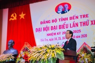 Ông Phan Văn Mãi tái đắc cử Bí thư Tỉnh ủy Bến Tre