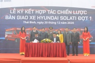 Hưng Thịnh Phát, Công ty CP Xe khách Thái Bình ký kết hợp tác chiến lược và bàn giao xe Hyundai