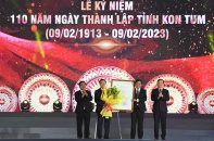Kon Tum tổ chức Lễ kỷ niệm 110 năm Ngày thành lập tỉnh