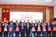 Khánh Hòa công bố danh sách lãnh đạo các sở, ngành