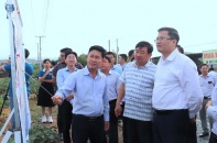 Bộ Tài chính khảo sát thực tế tình hình thực hiện các dự án tại Khánh Hòa