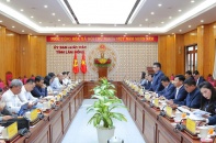 Lâm Đồng làm việc với VIFC-DN về hợp tác thu hút đầu tư các công trình trọng điểm