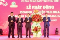 Thái Bình phát động thi đua, tăng tốc sản xuất kinh doanh ngay từ đầu năm 2025