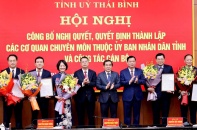 Ông Phạm Hồng Tùng giữ chức Giám đốc Sở Tài chính Thái Bình sau hợp nhất