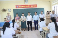 Thái Bình: Hơn 19.200 thí sinh dự thi vào lớp 10 theo chương trình mới