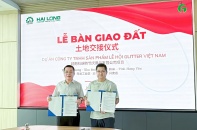 KCN Hải Long bàn giao mặt bằng cho dự án FDI 75 triệu USD KCN Hải Long bàn giao mặt bằng cho dự án FDI 75 triệu USD