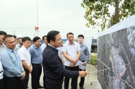 Hưng Yên: Chủ tịch UBND tỉnh Phạm Quang Ngọc kiểm tra tình hình triển khai một số dự án giao thông