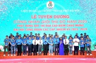 Hà Nội: Vinh danh 100 công nhân giỏi năm 2023