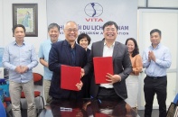 Hiệp hội Du lịch Việt Nam ký kết hợp tác với Viện Nghiên cứu Phát triển Du lịch